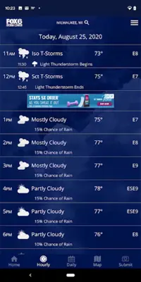 FOX6 Milwaukee Weather android App screenshot 1